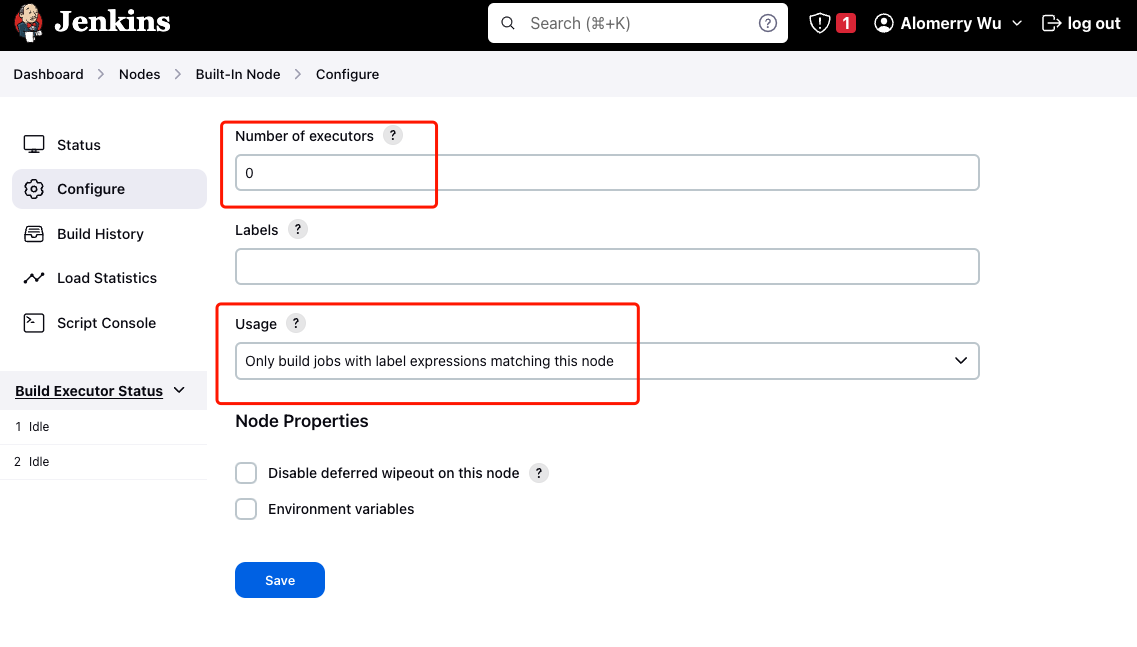 prevent build-in node